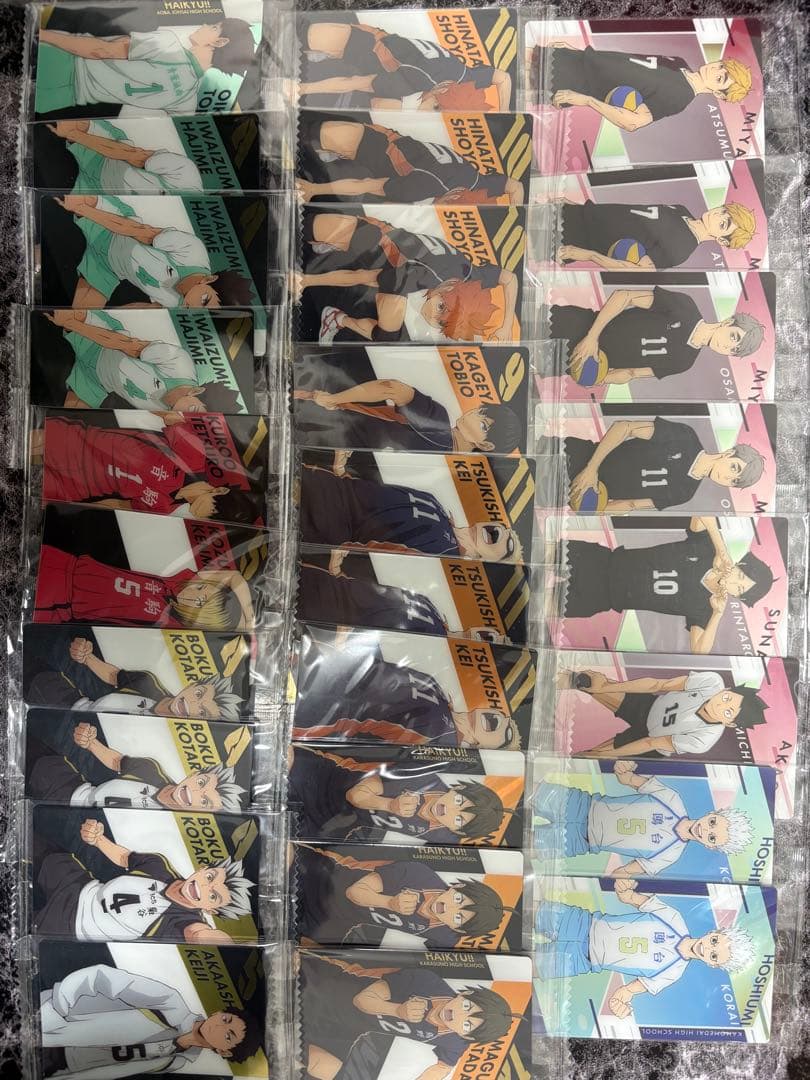 バラ売り可能！ ハイキューウエハースカード