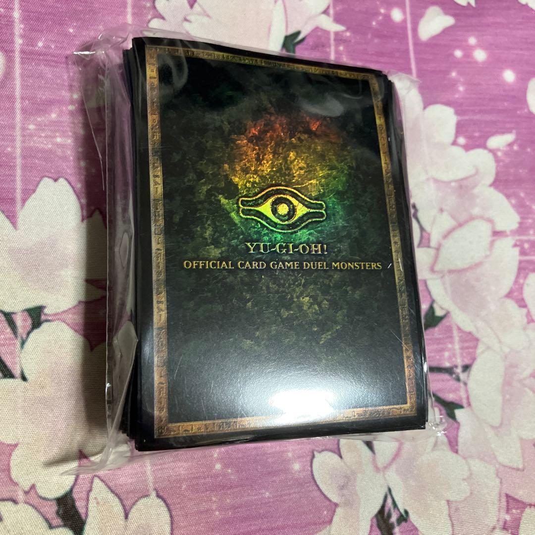 即買い可能 遊戯王ニューロン 公式スリーブ ウジャト眼 ブラック 100枚