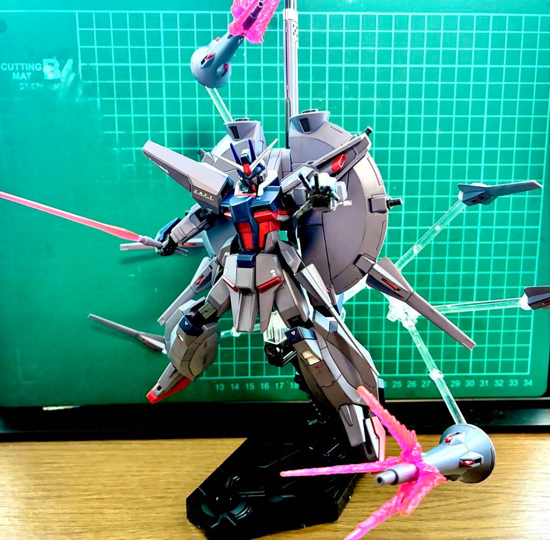 HGCE レジェンドガンダム 部分塗装組み立て済み完成品 HG 1/144