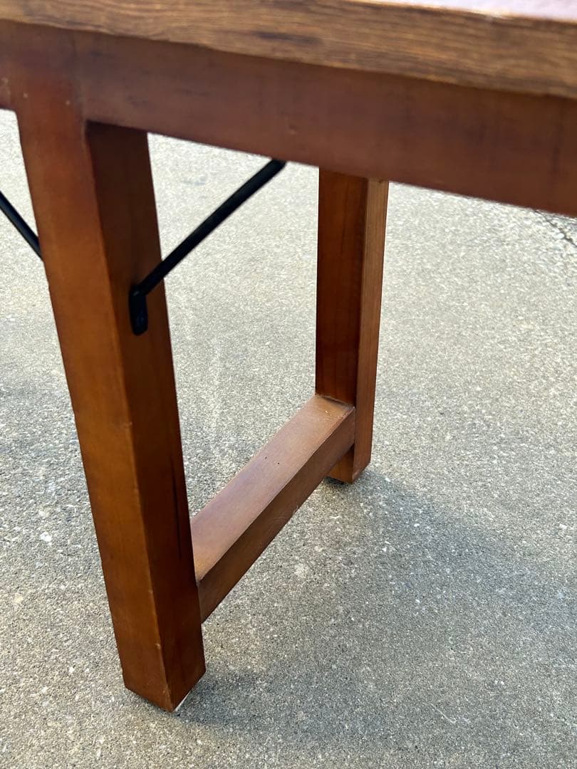 ビンテージ風 木製ベンチ ガーデン家具 フォールディン　北欧風　ヨハンベンチ