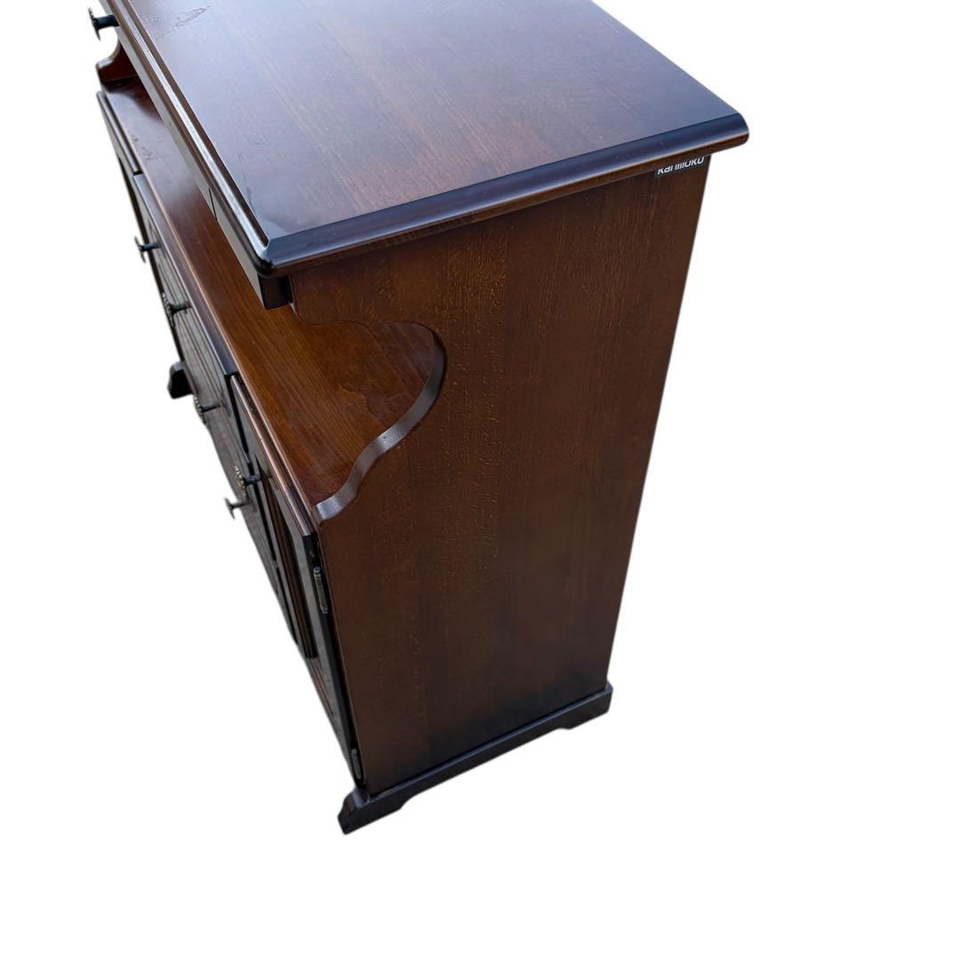 【美品】カリモク/karimoku コロニアル ファックス台 ZR24393