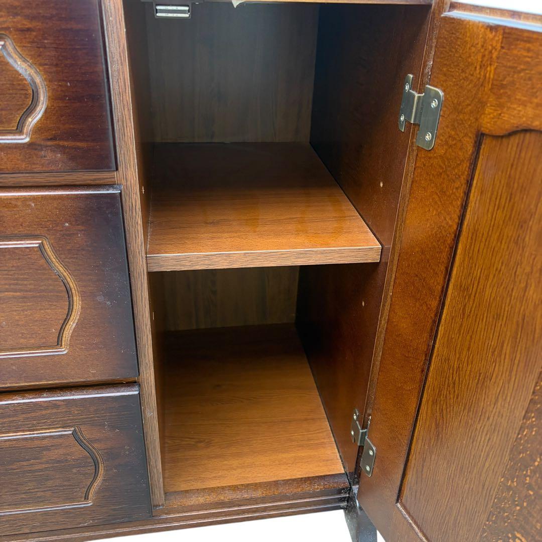 【美品】カリモク/karimoku コロニアル ファックス台 ZR24393