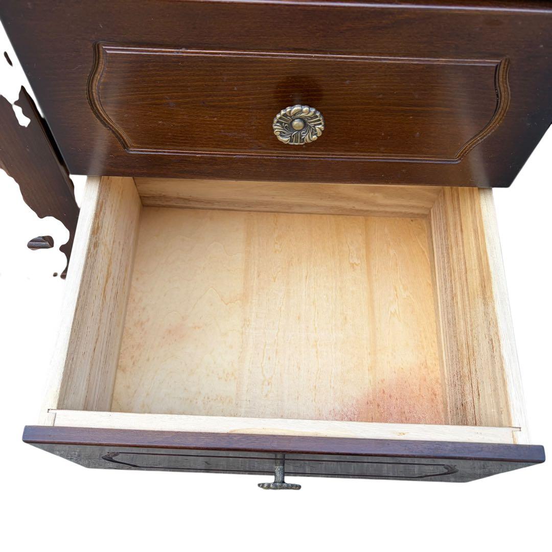 【美品】カリモク/karimoku コロニアル ファックス台 ZR24393