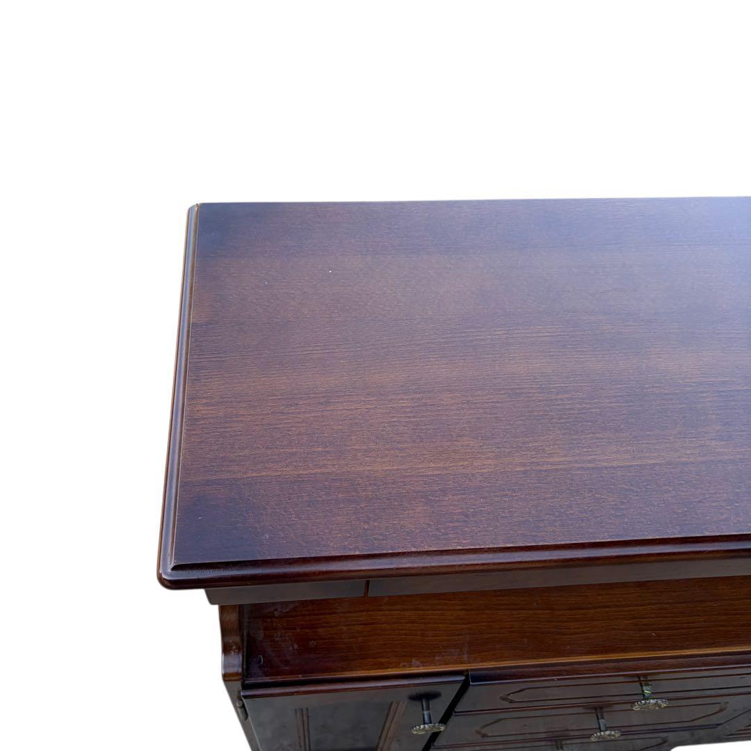 【美品】カリモク/karimoku コロニアル ファックス台 ZR24393