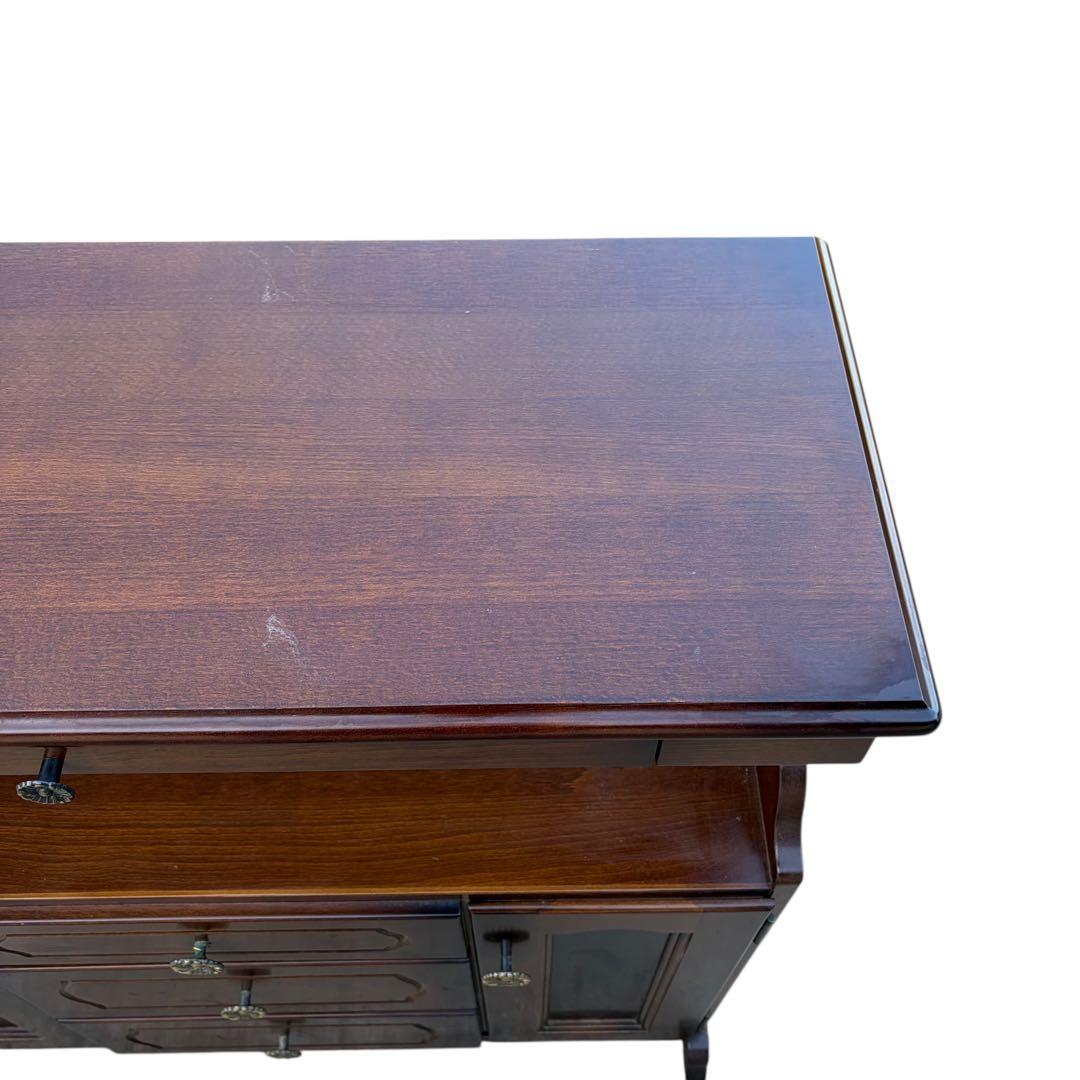 【美品】カリモク/karimoku コロニアル ファックス台 ZR24393