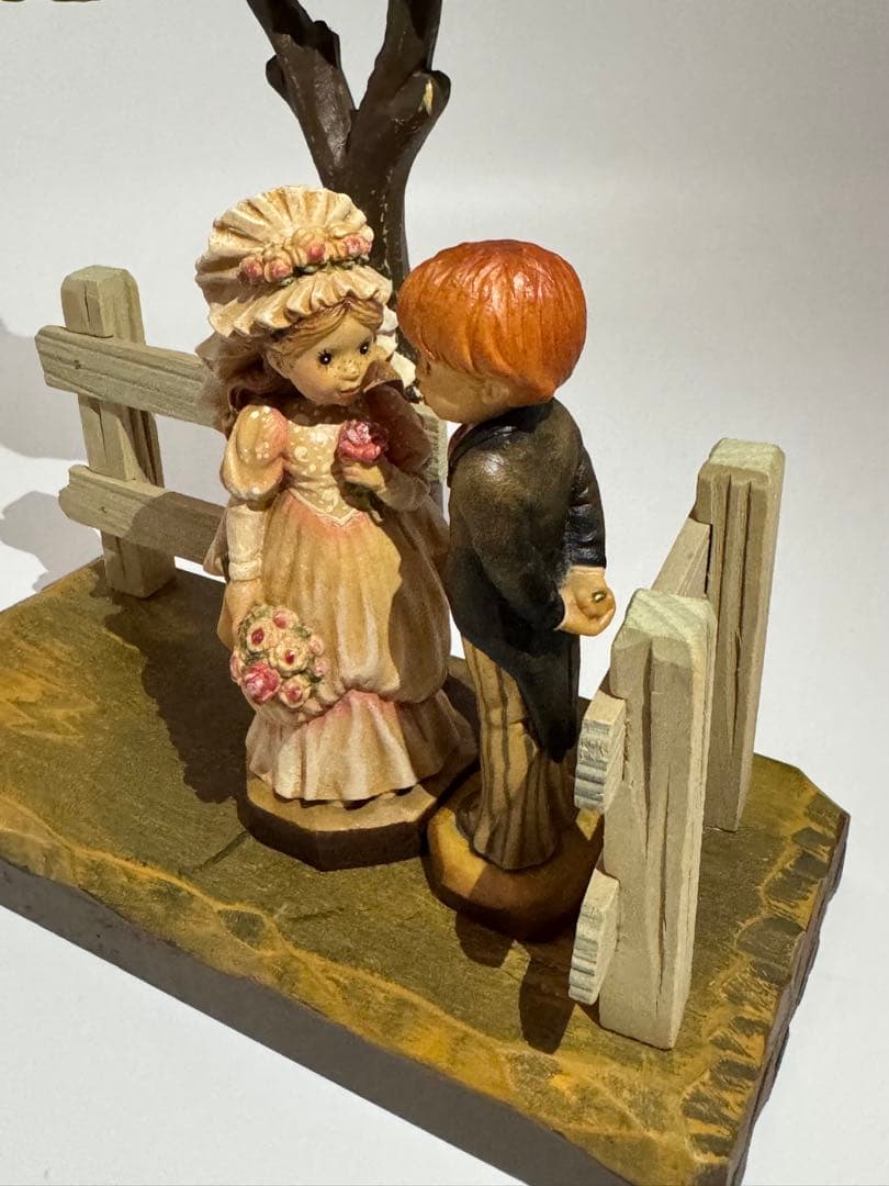 ANRI 木彫り人形 4000体限定 アンリ フィギュア フィギュリン3点セット