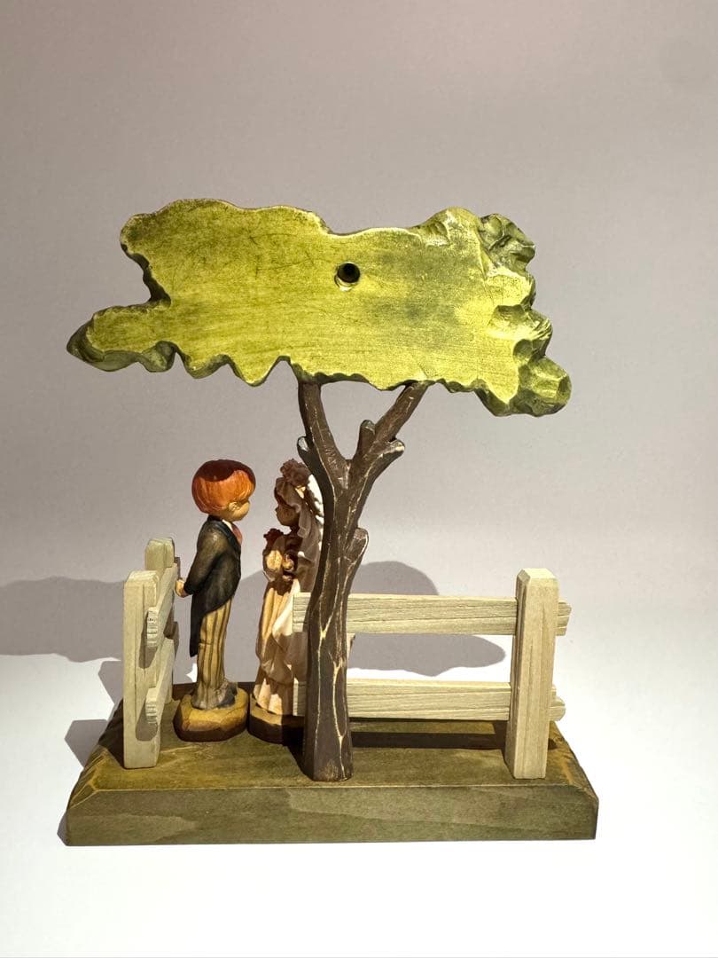 ANRI 木彫り人形 4000体限定 アンリ フィギュア フィギュリン3点セット