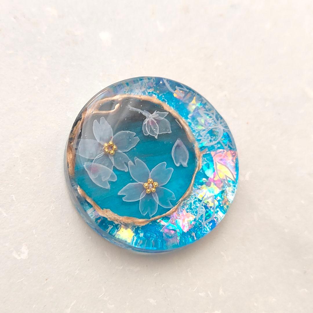 【25-10.order02】　ハンドメイド　レジン　ヘアゴム