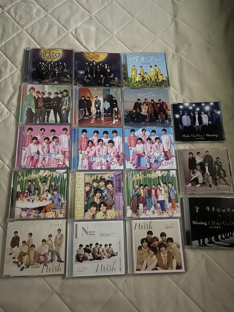 なにわ男子 CD まとめ売り 18枚セット（シングル・アルバム） - メルカリ