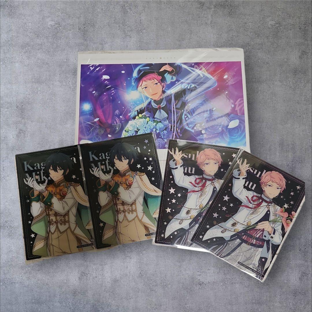 あんスタ クリアカード Valkyrie セット 斉宮宗 影片みか おまけポスカ