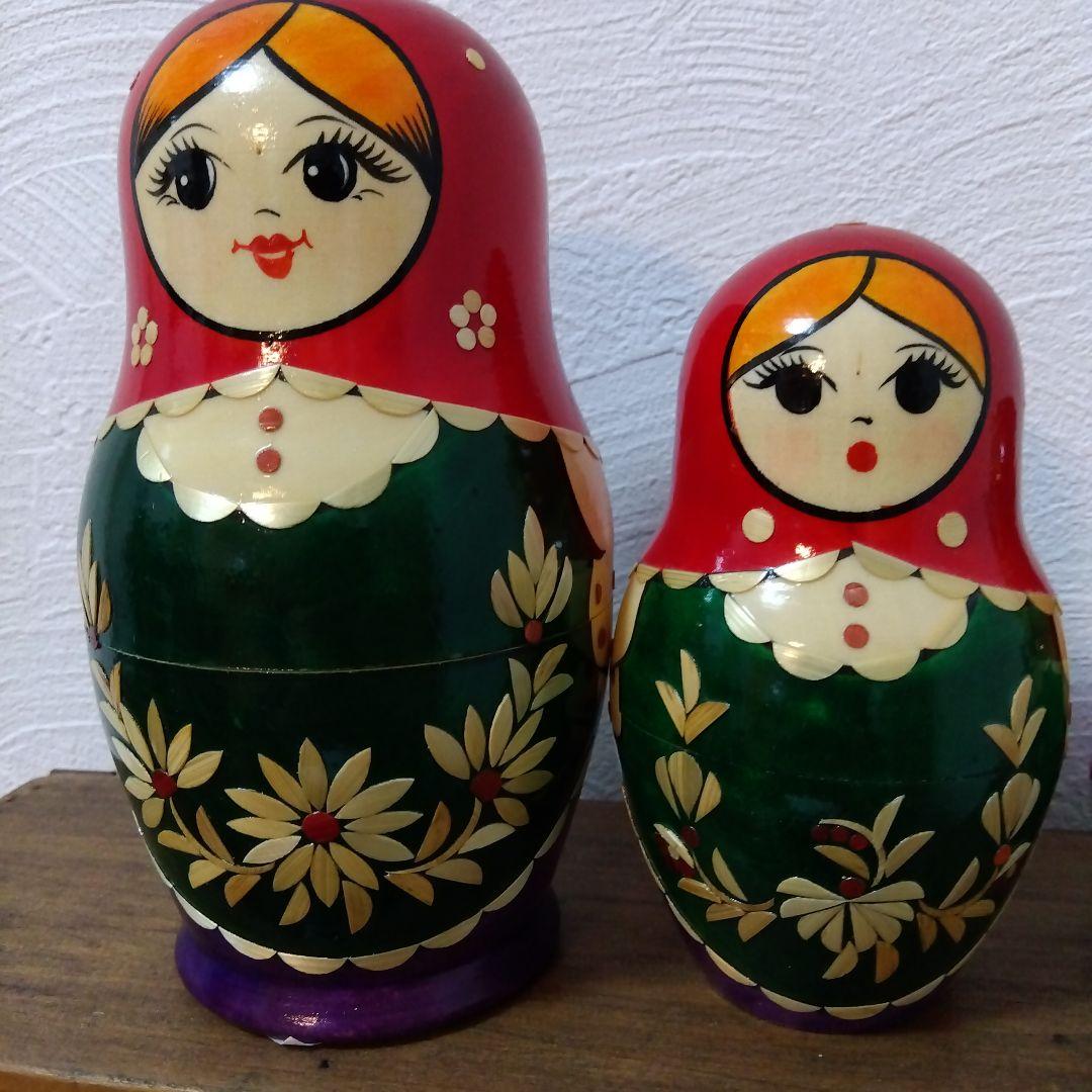 マトリョーシュカ★麦わら【美品】