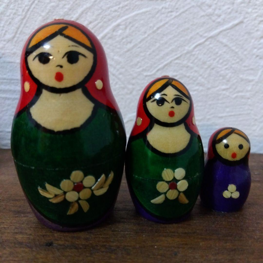 マトリョーシュカ★麦わら【美品】