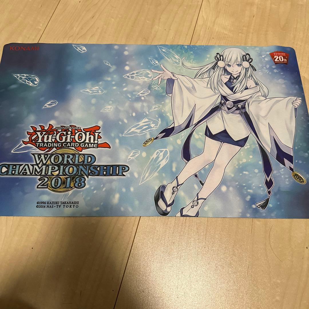 遊戯王プレイマット 氷の魔妖-雪女- - メルカリ