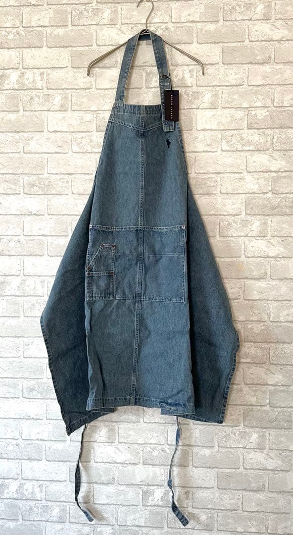 新品】ラルフローレン デニム エプロン ユニセックス フリーサイズ