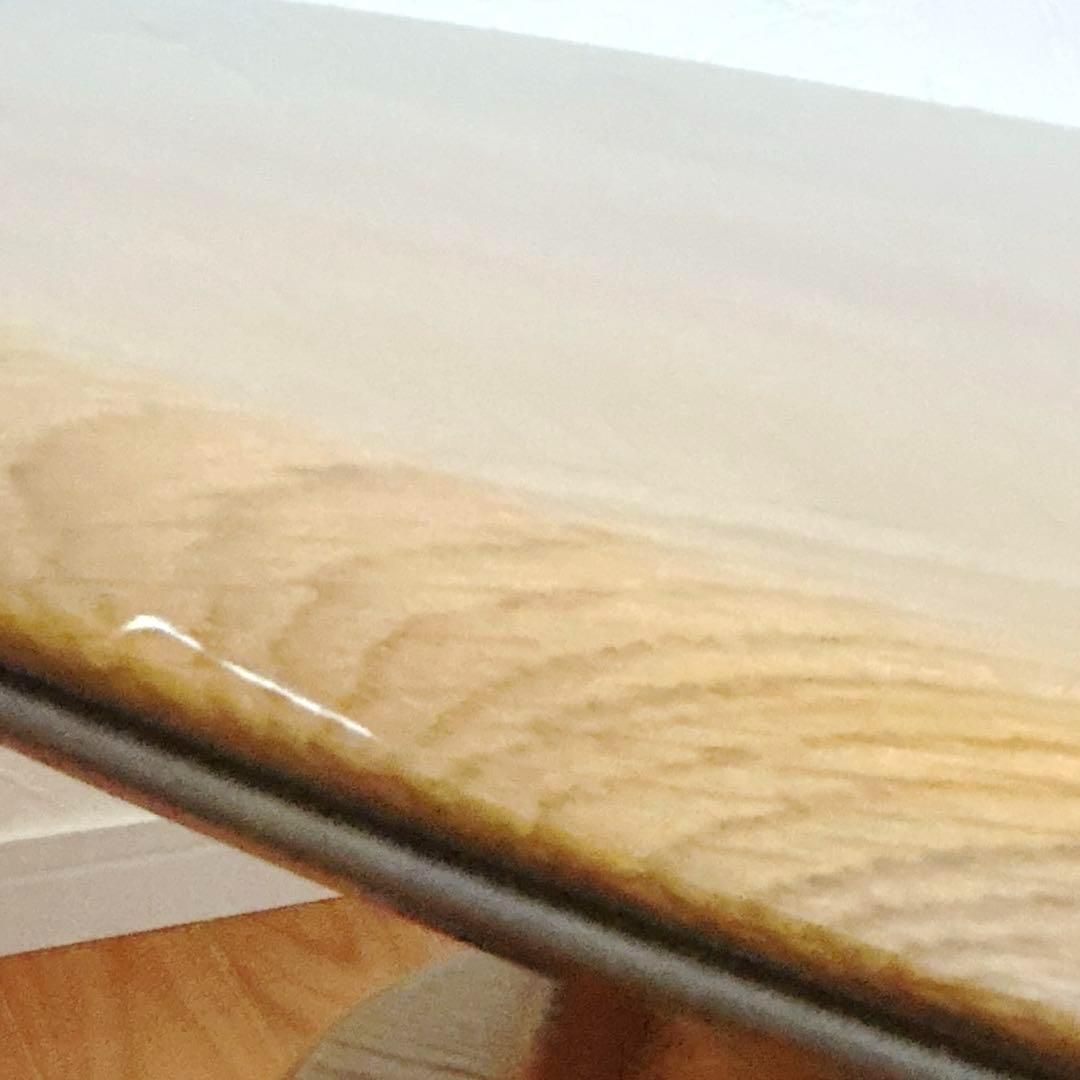 カリモク センターテーブル 楕円形 木製 北欧 ナチュラル カフェ風 高級家具