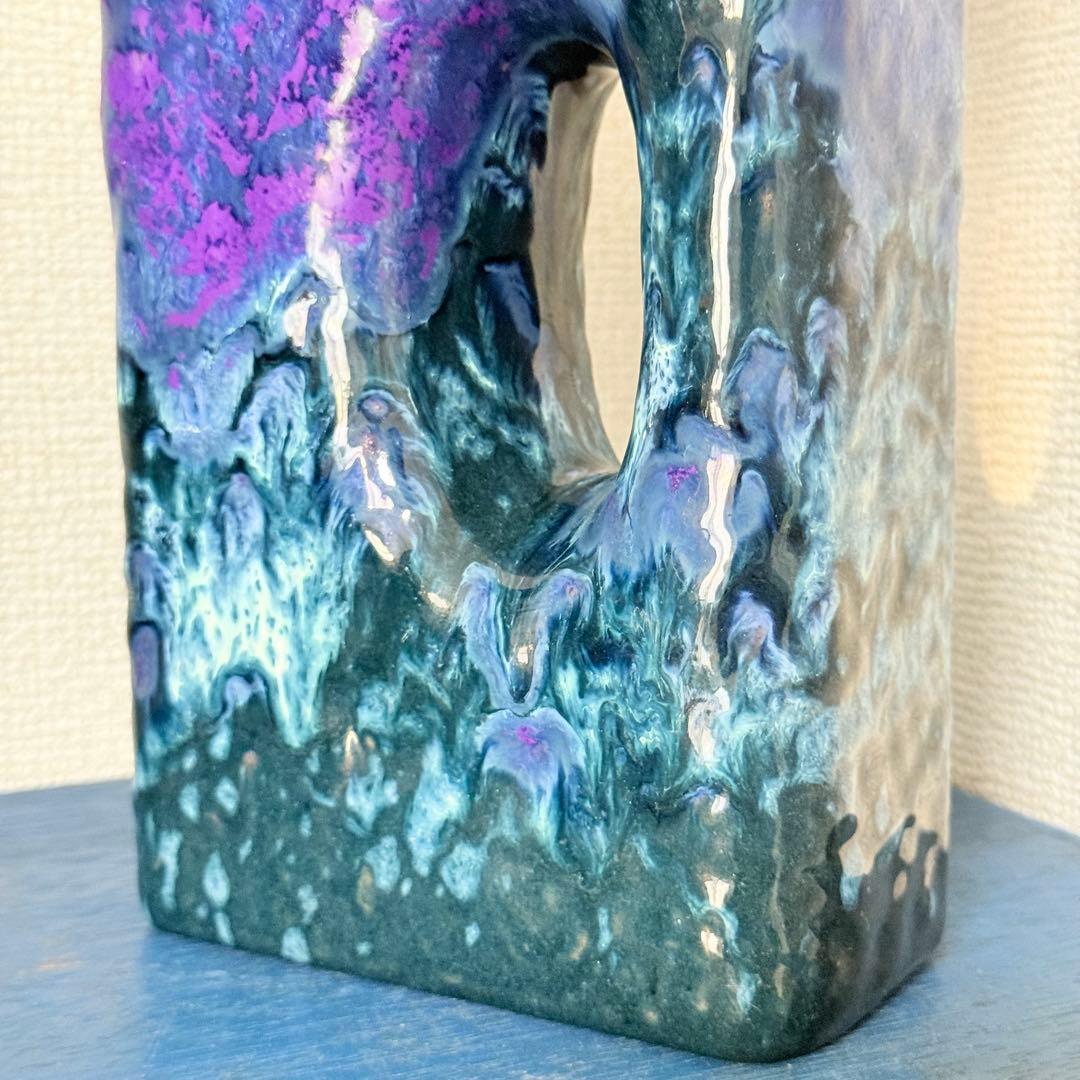 marei 26cm fat lava ファットラバ 花瓶 ミッドセンチュリー - メルカリ