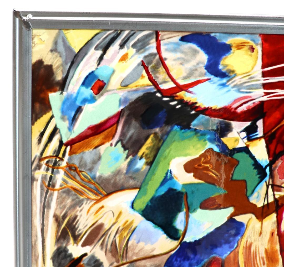 ワシリー・カンディンスキー ヴィンテージ ステンドグラス グラスマスターズ社