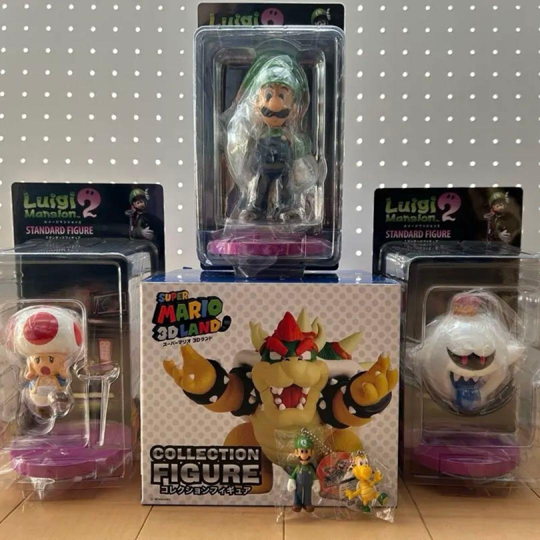 ルイージマンション2 フィギュア3体セット スーパーマリオ 3Dランド