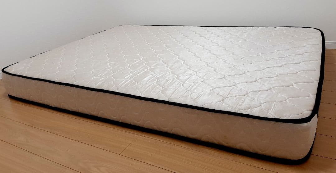 (直接引渡し価格)ダブルマットレス　高反発　抗菌 消臭 抗カビ防ダニ加工 日本製