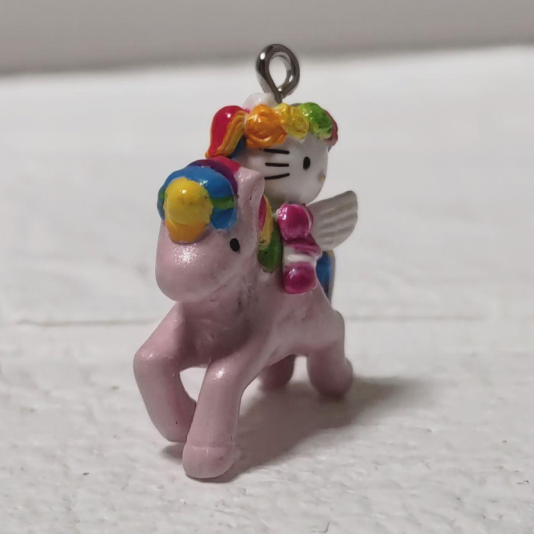《超激レア》ハローキティ ピユーランド劇場「ウイングピース ユニコーン」チャーム