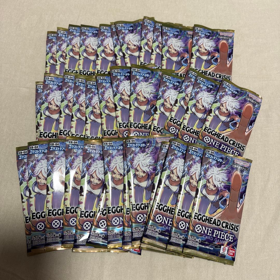 ワンピースカード エッグヘッド バラパック まとめ売り 38パック