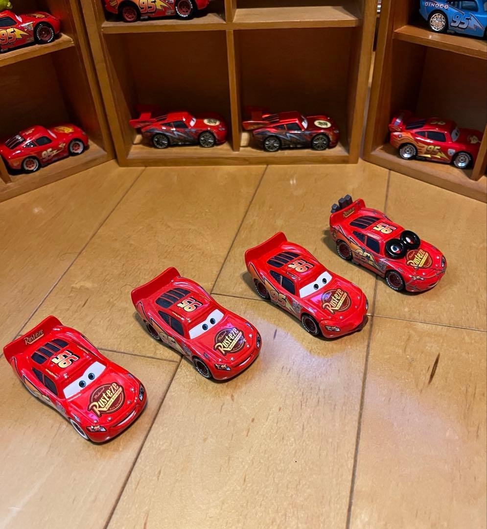 美品　マテルカーズ ライトニング・マックィーン 21台とガイドブック2冊セット