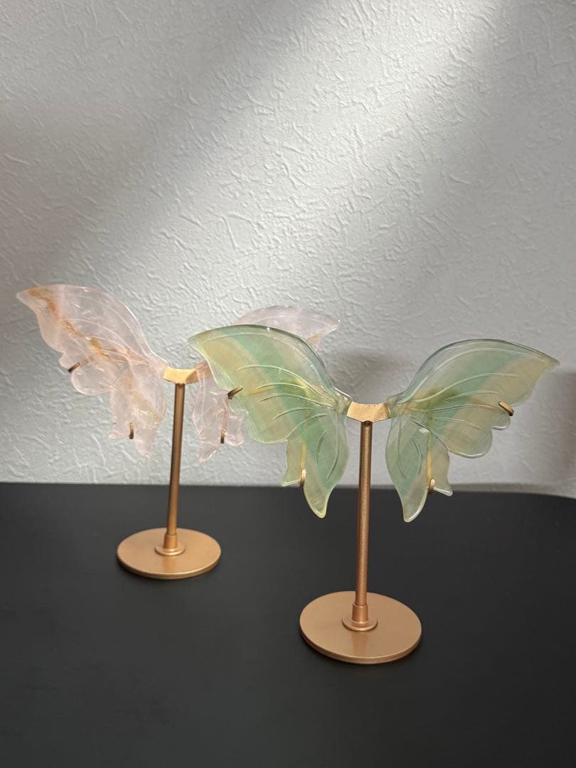 レアカラー ◎高品質 中国産フローライト バタフライウィング