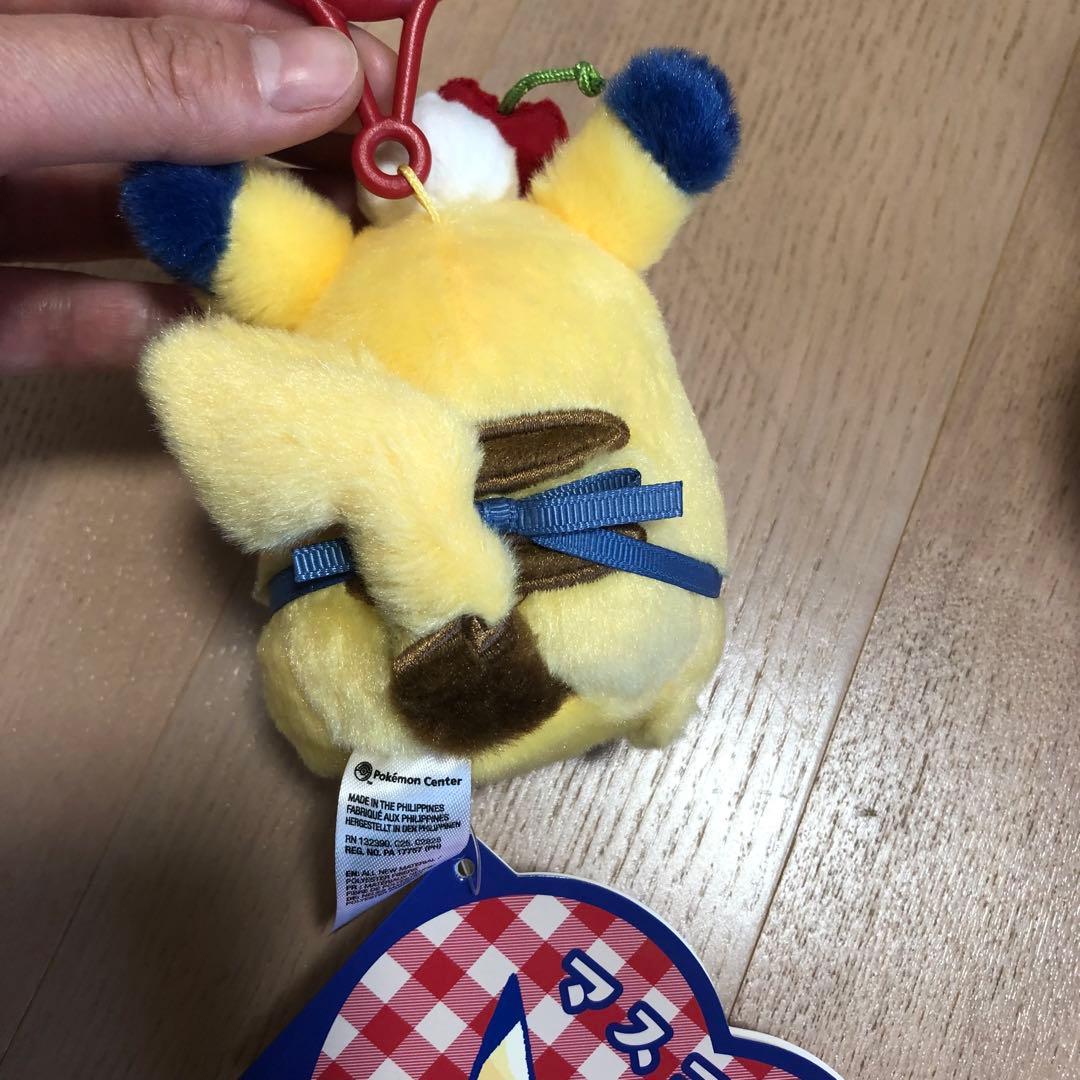 PIKACHU DINER◎ピカチュウ◎マスコットとぬいぐるみの2点