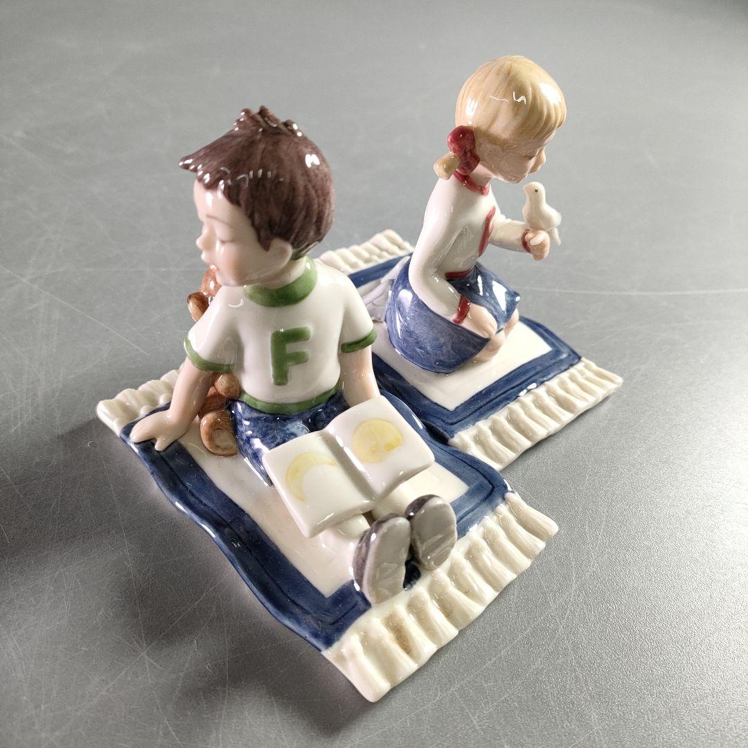 511-2/ロイヤルコペンハーゲン/ペア/子供/人形/陶器 - メルカリ