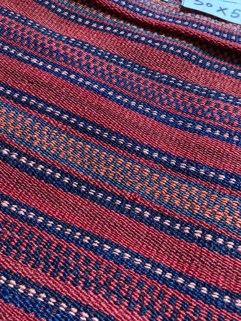 オールドキリムクッションカバー 50cm×51cm No. 390