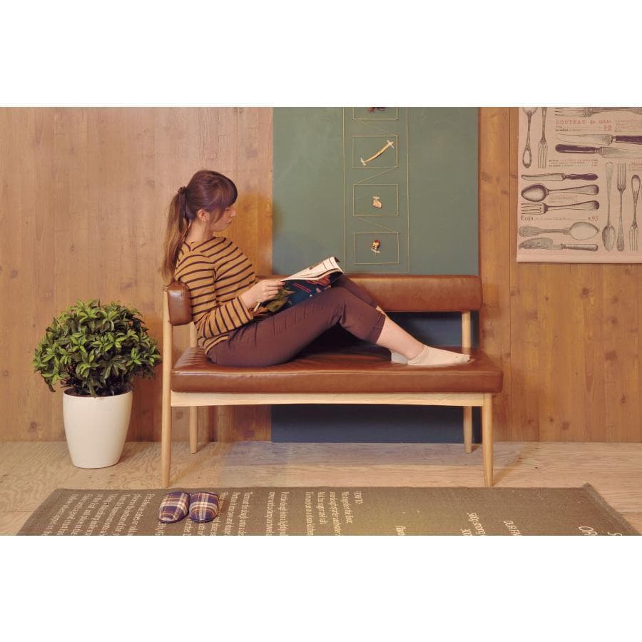 東谷 エコモ 片肘ソファ HOC-152GY 1534