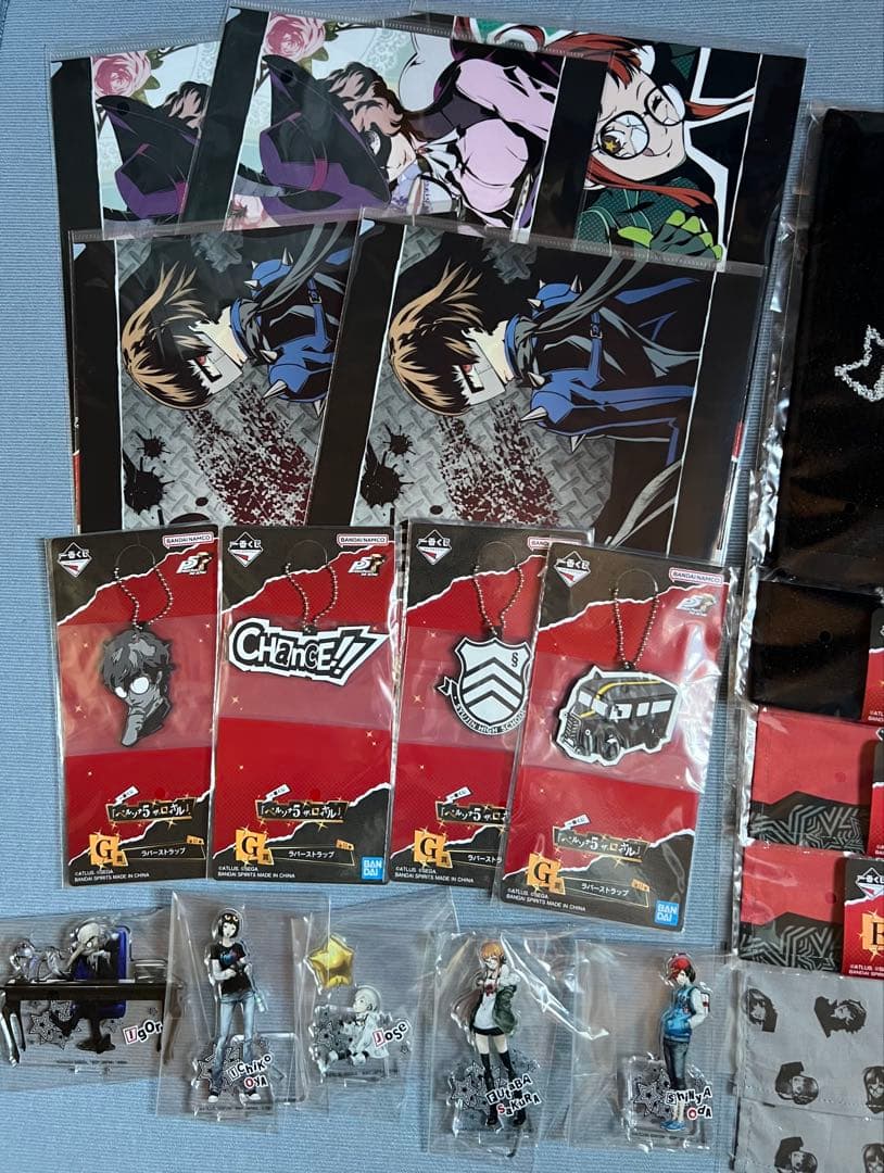 一番くじ ペルソナ5 ザ•ロイヤル 下位賞 20点セット くじ台紙付き