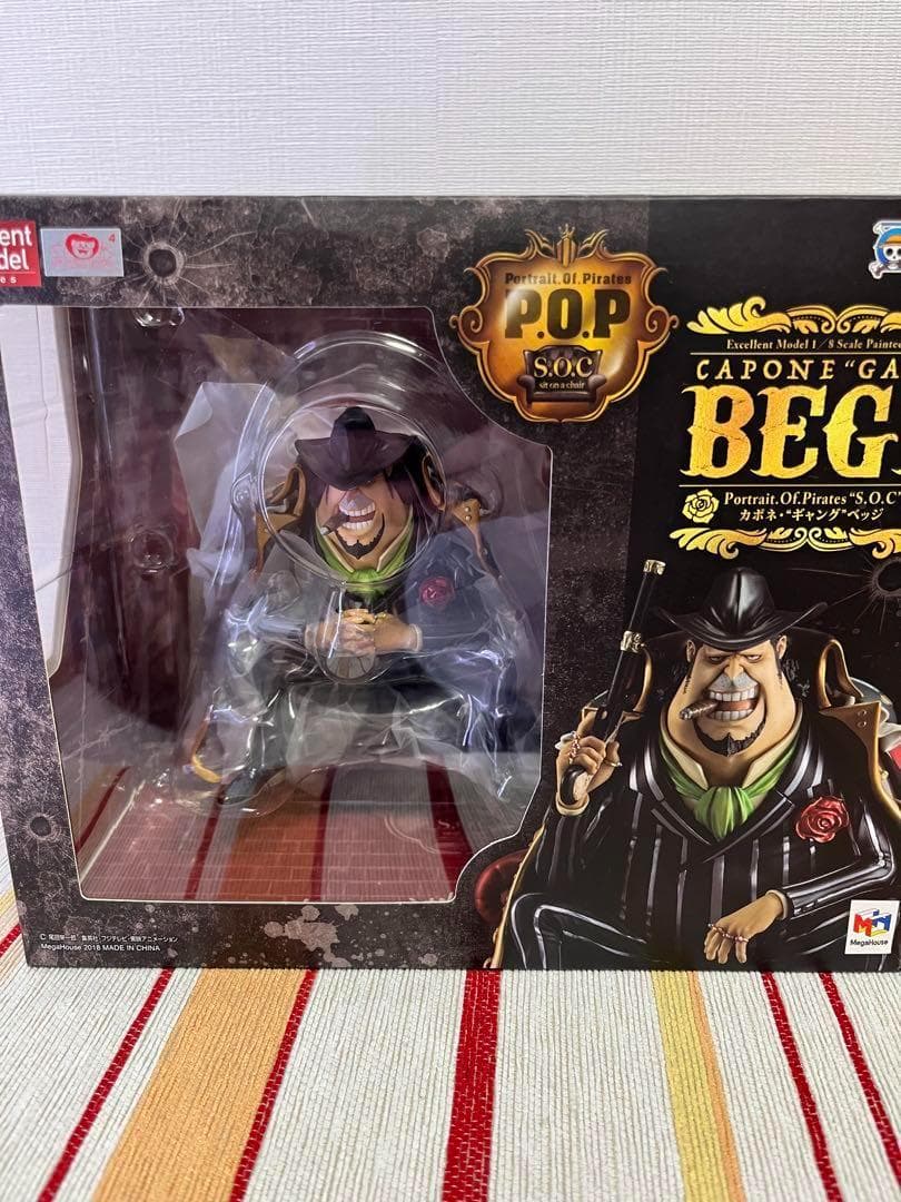 P.O.P ワンピース“S.O.C”カポネ・“ギャング”ベッジ - メルカリ