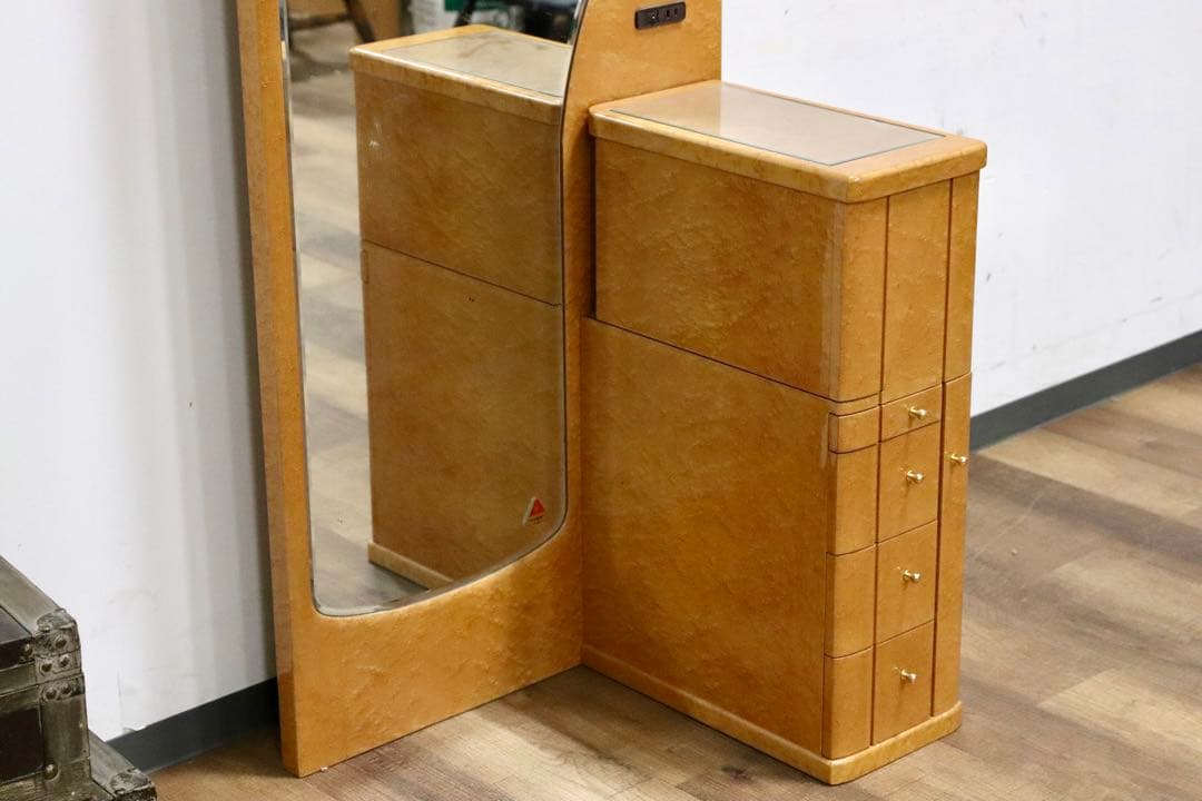 GMIH130○IDC大塚家具 サイナカ アートファニチャー バーズアイメープル