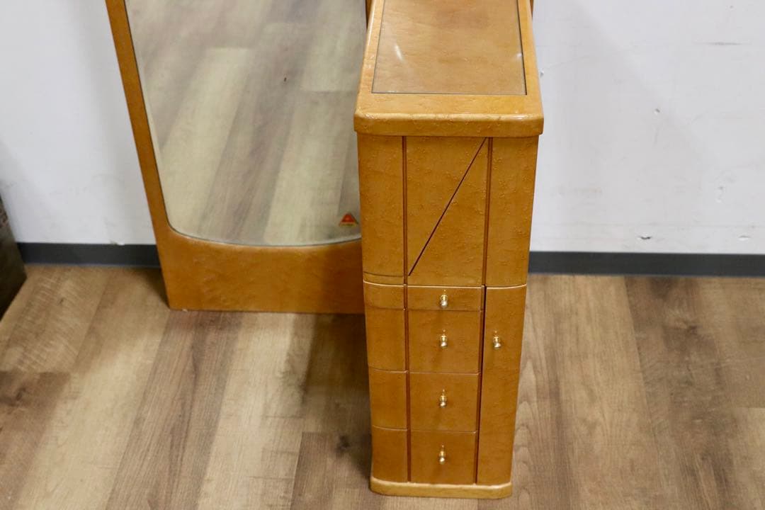 GMIH130○IDC大塚家具 サイナカ アートファニチャー バーズアイメープル