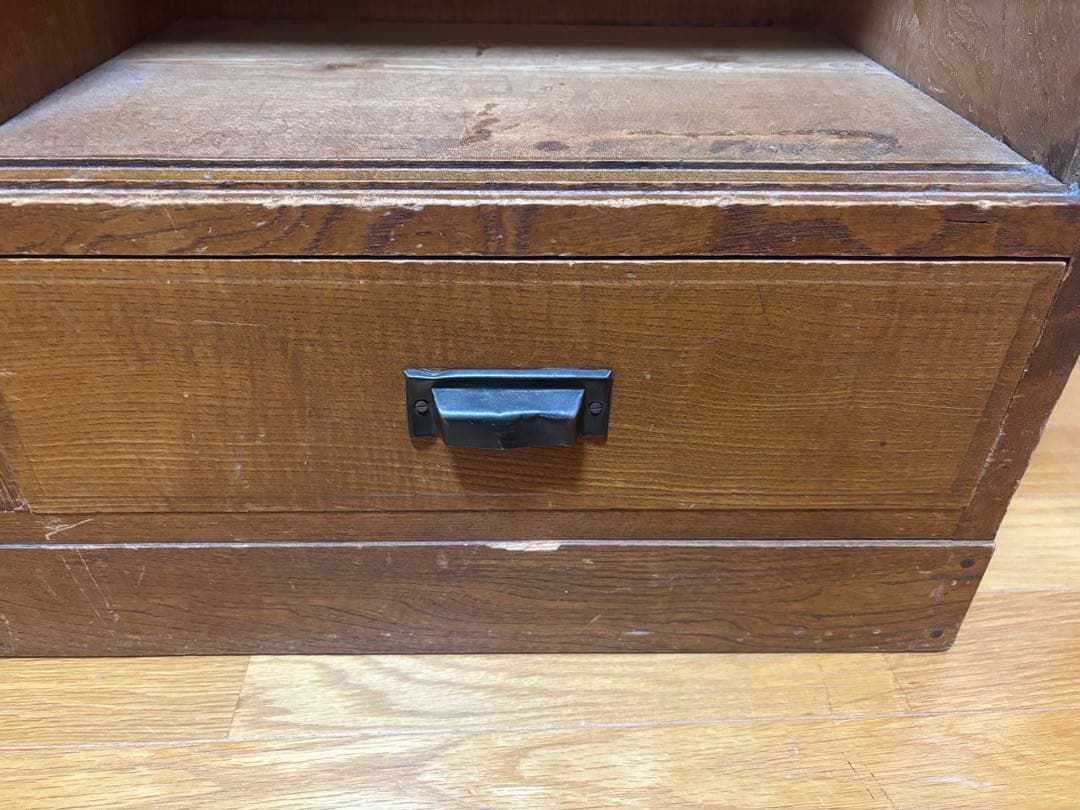 昭和レトロ　オープンラック　食器棚　本棚　ヴィンテージ　和箪笥　古道具