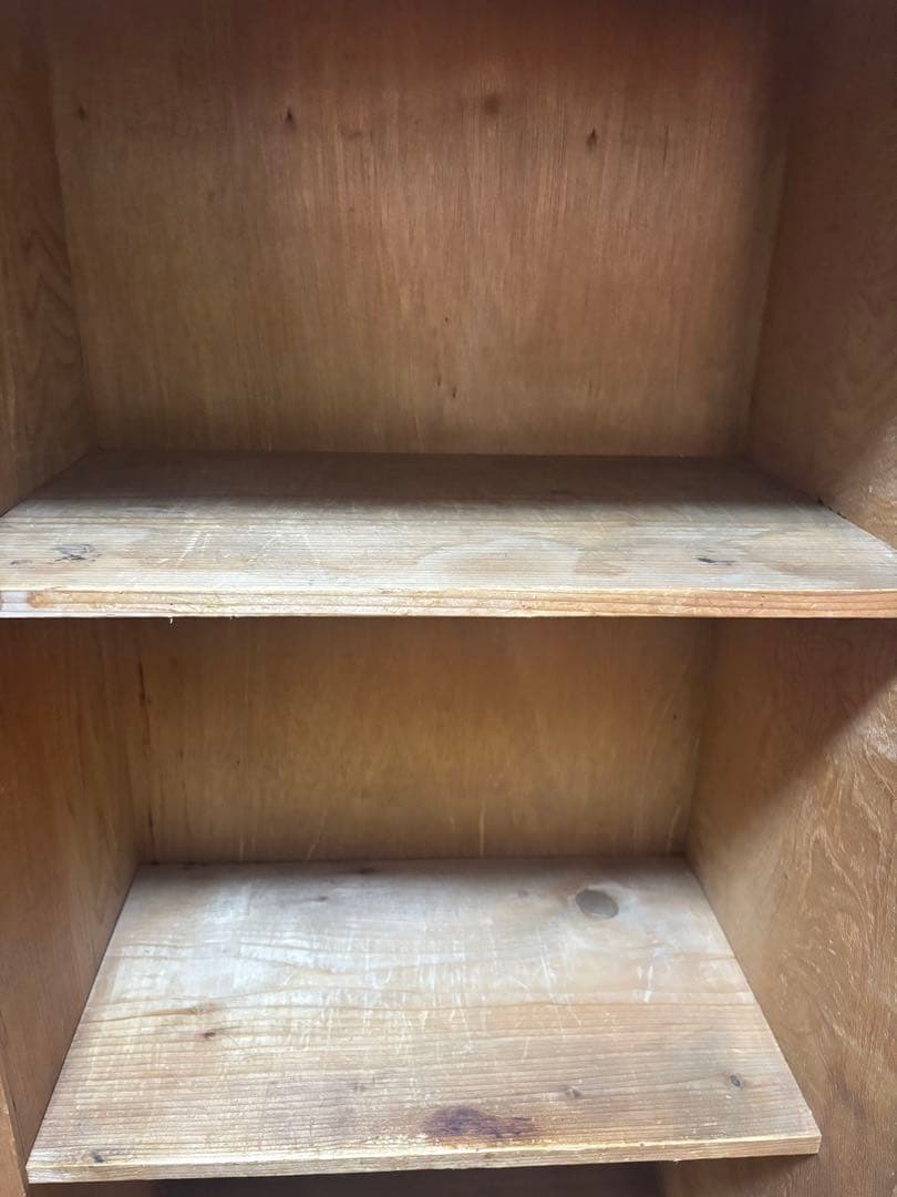 昭和レトロ　オープンラック　食器棚　本棚　ヴィンテージ　和箪笥　古道具