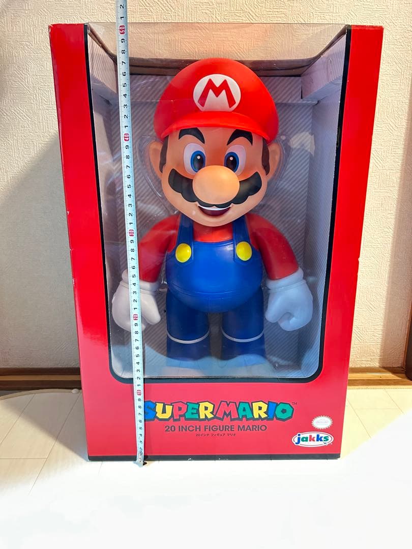 マリオ フィギュア 20インチ - メルカリ