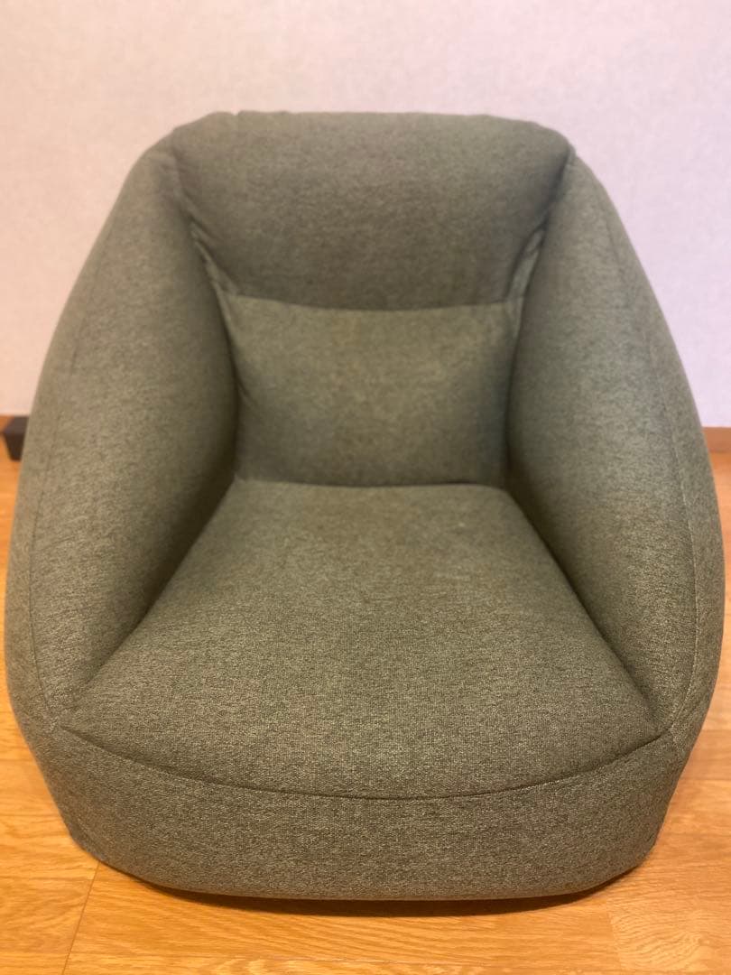 【今週末まで値下げお得】無印良品　空気でできたソファ、予備用エアタンク5点セット