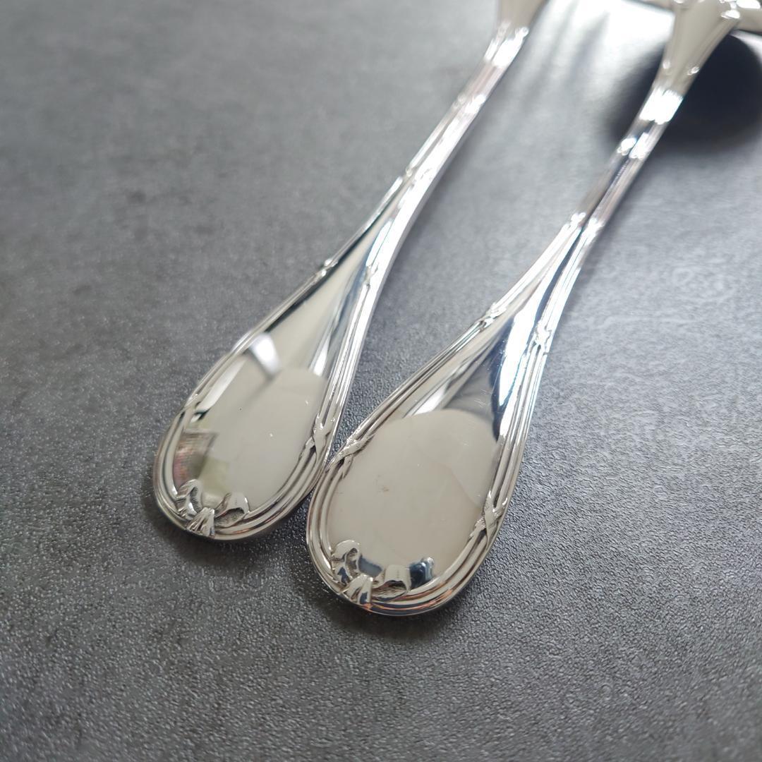 美品 クリストフル リュバン サービングフォーク サービングスプーン