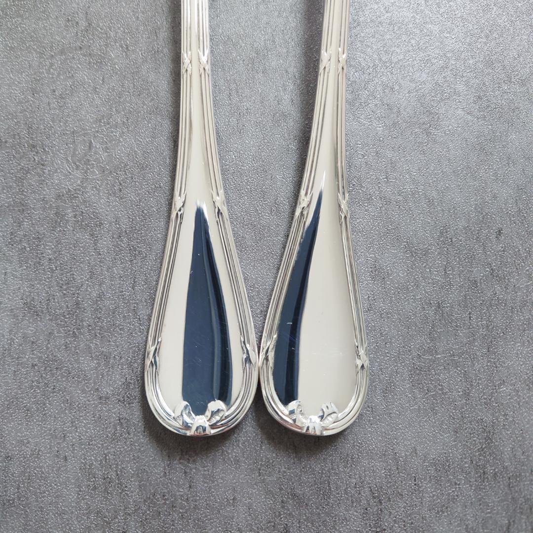 美品 クリストフル リュバン サービングフォーク サービングスプーン