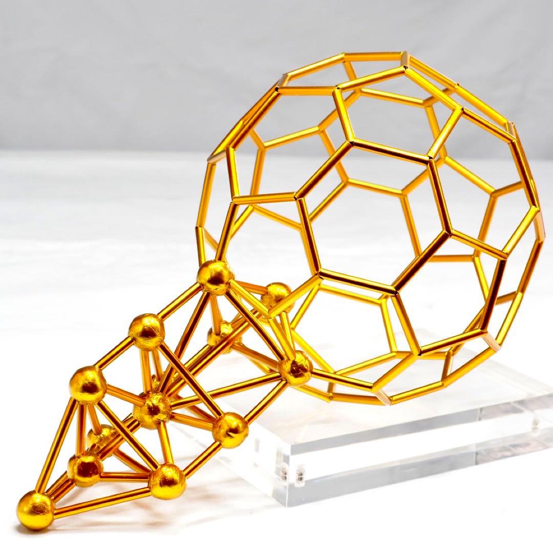 バッキーカバラ　生命の樹＋フラーレン　立体カバラ　3Dカバラ　★ GGL3