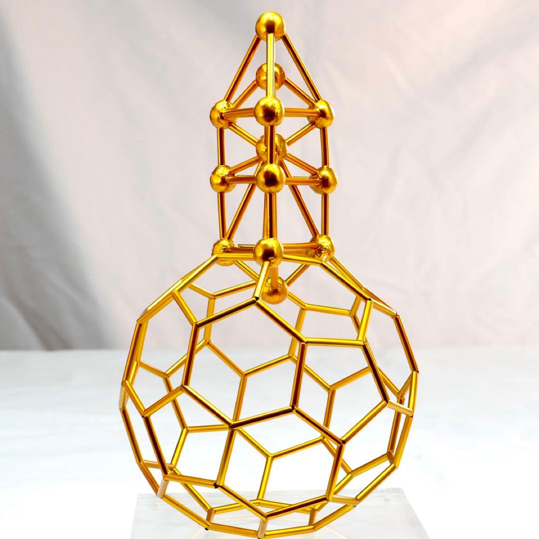 バッキーカバラ　生命の樹＋フラーレン　立体カバラ　3Dカバラ　★ GGL3