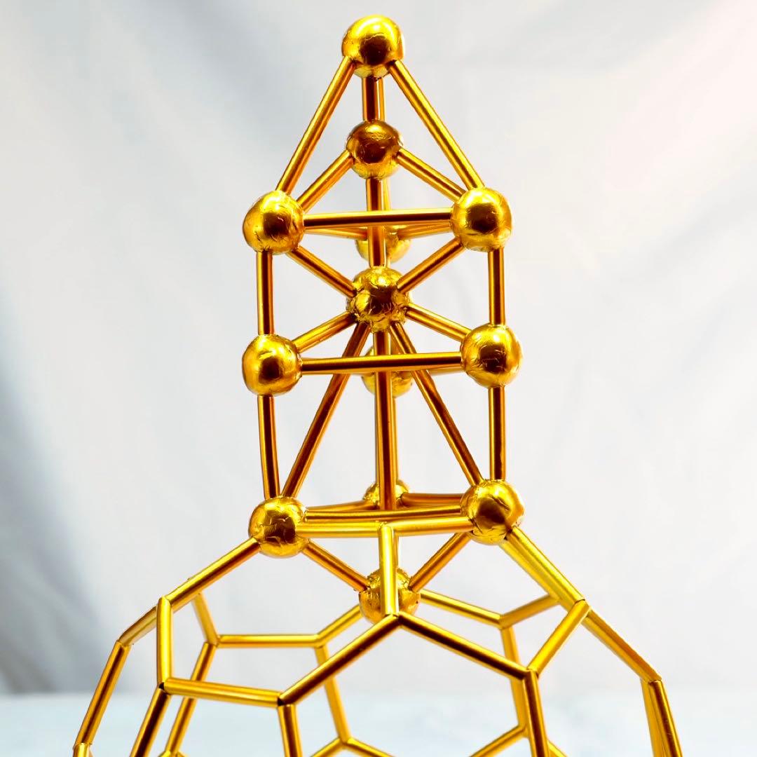 バッキーカバラ　生命の樹＋フラーレン　立体カバラ　3Dカバラ　★ GGL3