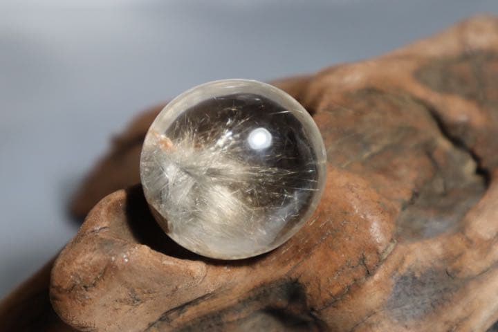 プラチナルチルクォーツ【タンブル（カボション）】18g