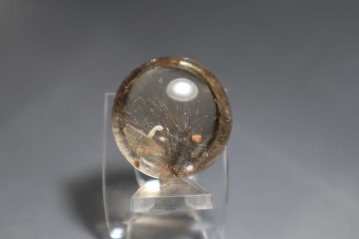 プラチナルチルクォーツ【タンブル（カボション）】18g