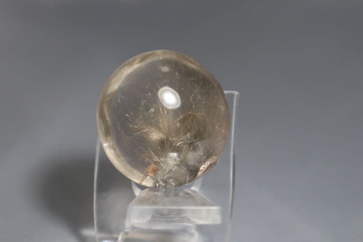 プラチナルチルクォーツ【タンブル（カボション）】18g