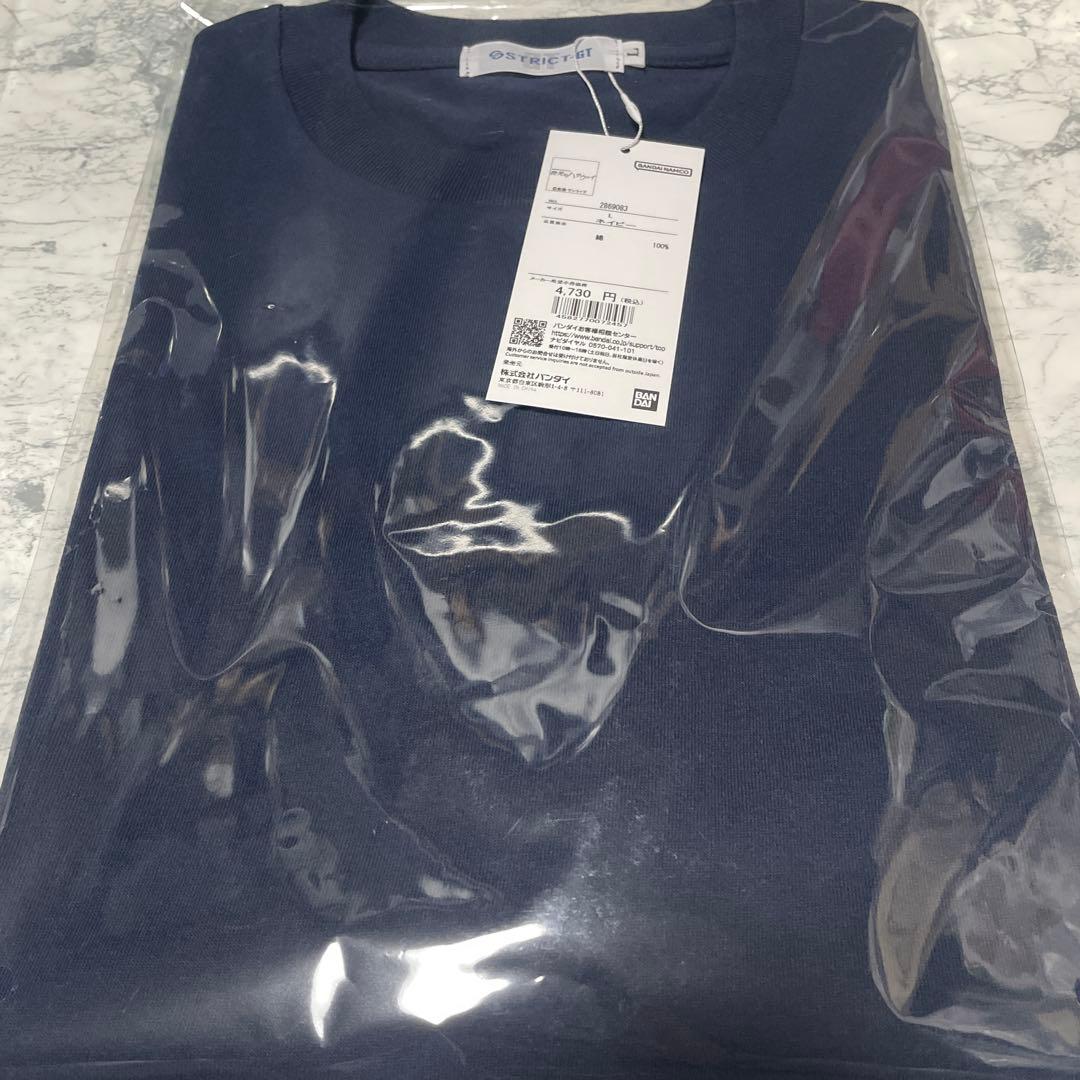 閃光のハサウェイ SRICT-G MaftyメンバーTシャツ Lサイズ ネイビー