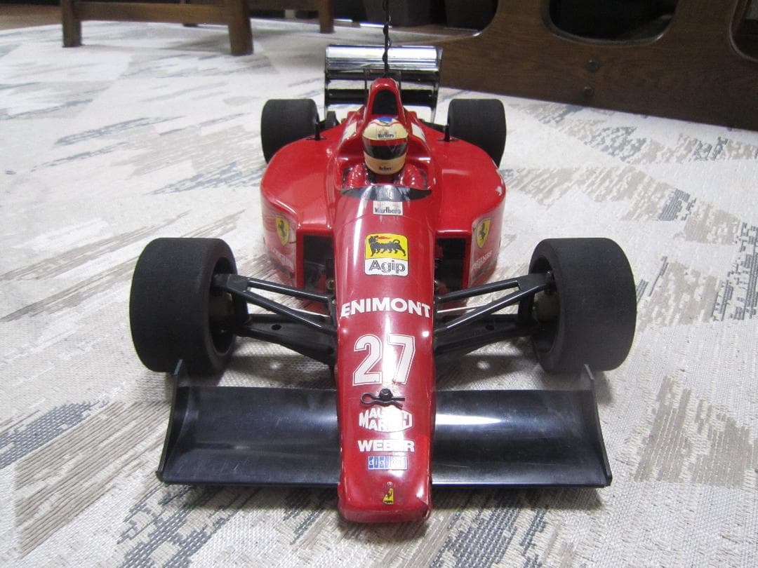 完全動作品 F1 タミヤ N.マンセル 1/10 フェラーリ F189 後期型