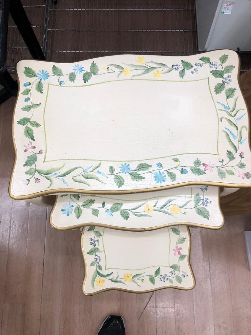 【福岡市限定】サイドテーブル3点セット コーヒーテーブル ネストテーブル